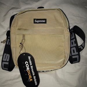 Supreme ss18 khaki shoulder bag